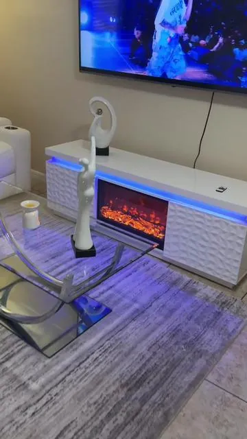 La mesa, con chimenea, más hermosa que va a estar viendo en TikTok Shop#mesaconchimenea