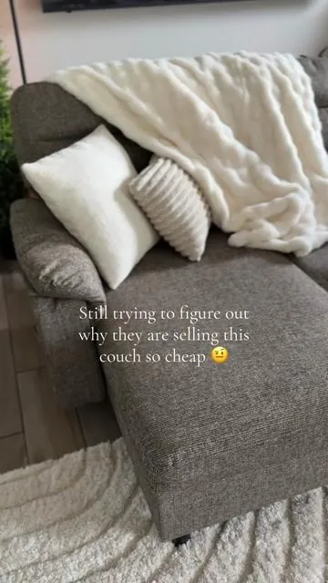 That’s suspicious…that’s weird. I still can’t believe they’re selling these for this price. #affordablefurniture #affordablecouch #couch #sofa #summervibes 