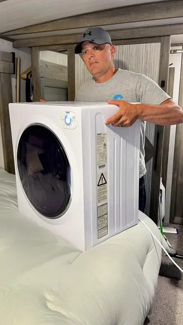 ROVSUN Portable Clothes Dryer | Compact Laundry Solution for RVs, Campers, College Dorms & Small Apartments Need a dryer but don’t have room for a full laundry setup? This compact portable dryer is perfect for RV living, campers, tiny homes, apartments, dorm rooms, vacation cabins, and anyone working with limited space. Great for everyday clothes, travel laundry, weekend camping trips, college students, and small households. Easy to fit into tighter spaces while still giving you the convenience of drying clothes without a full-size laundry room. Keyword Block: portable clothes dryer, RV dryer, camper laundry setup, dorm room essentials, college apartment ideas, compact dryer, small apartment laundry, tiny home appliances, portable laundry machine, travel trailer accessories, fifth wheel upgrades, camper essentials, dorm living hacks, apartment organization, space saving appliances, RV living accessories, mini dryer, laundry for small spaces, vacation cabin essentials, compact home appliances #Summervibes #TikTokShopCreatorPicks #RVliving #collegeessentials #smallapartmentliving 