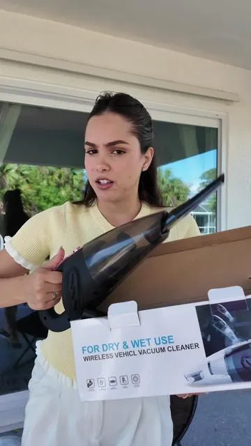 #aspiradoraportatil #portablevacuum #vacuumcleaner #aspiradoradecarro #carvacuum 