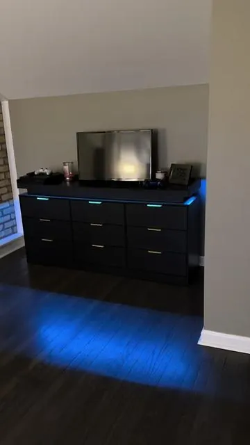 #furniture #bedroom #dresser #led #fyp 