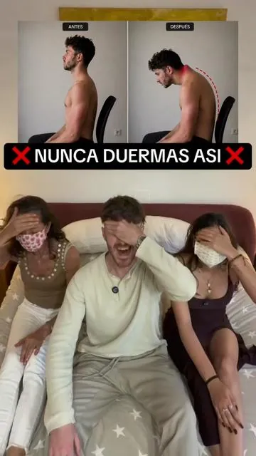 NO DUERMAS ASI ‼️ #dolordecuello #dolordeespalda #almohadacervical #dolorlumbar  Si tienes algun tipo de dolor de cuello o de espalda y te duelen las cervicales o incluso puede que duermas mal o tengas insomnio necesitas cambiar tu almohada, esta almohada viscoelastica te ayudara a dormir mejor, mejorar tu descmaso y aliviar el dolor se cuello espalda y cervical