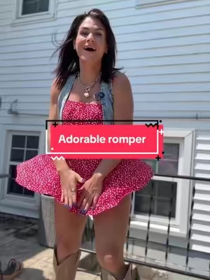 Trendy outfit to up your summer fashion game! This romper is so cute!!!! #pintereststyle #fashiontips #romper #SummerFashion #tiktokshopcreatorpicks 