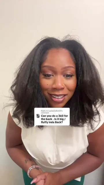 Replying to @LaylayGallon03  I’m loving this!! @Mscoco Hair Beauty 💕💕💕 #halfwig 