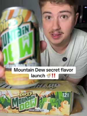 Cream soda Mountain Dew yes I love it #mountaindew #dirtysoda 