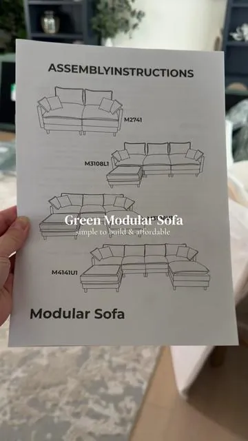 Incredible quality & an even better price #copiae #cloudcouch #greencouch #modularsofa #livingroomfurniture 