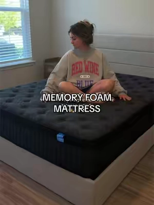 Your neck, back, and wallet will thank you 😩☁️😴🛌🤌🏼 #mattress #bedroominspo #memoryfoammattress #bettersleep #bedroomfinds 
