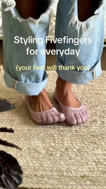 building foot strength and health one outfit at a time👣 #fivefingers #gorpcore #barefootshoes #foothealth #plantarfasciitis 
