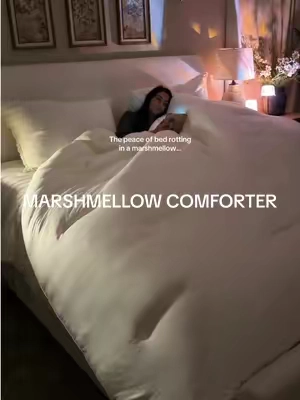 The cozy girls know how to bed rottt ☁️☁️☁️ @Mellow Sleep  #mellowsleep #marshmellowcomforter #comforter #bettersleep #cozytok 