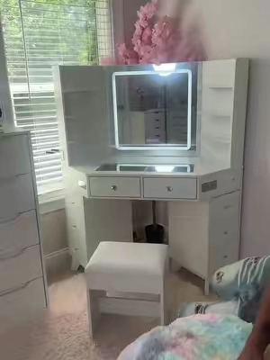 @FUSOU Furniture #vanity #ledmirror #beautyroom #furniture #vanitymirror 