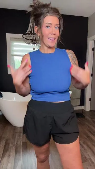 Replying to @dcarpenter5489 @ATTRACOOfficial knocked it out of the park with their women’s tank tops! Flattering, SUPPORTIVE and awesome quality! #womensfashion #tanktop #builtinbra #summerstaples 