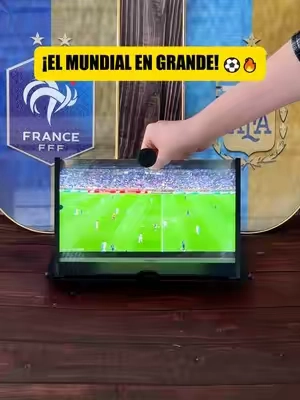 ¿Listos para el Mundial 2026? 🏆 No arruines tus ojos viendo el partido en una pantalla pequeña. 📱❌ Con este amplificador de 10" revive la final Argentina vs Francia como nunca antes. ¡Súper HD y fácil de usar! Consigue el tuyo en el carrito naranja. 👇 #Mundial2026 #ArgentinaVsFrancia #Messi #Mbappe#summervibes