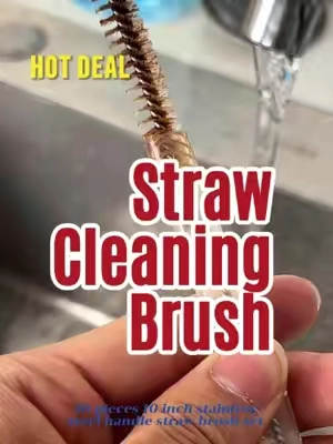 No way I’ve been living without this straw brush until now. 😭🧼#strawbrush #strawcleaner #strawcleaning  #straw #tiktokshopmemorialday