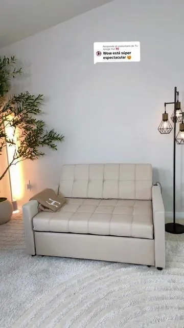 Respuesta a @Tu Amiga Yari 🎀 sofá cama muy funcional #sofa #sofacama #muebles #furniture #decoration @GOSUHI Furniture 