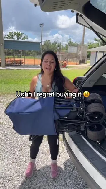 I’ll never have to carry stuff again 😭 @Sweetcrispy Shop #tiktokshopspotlight #doublewagon #doubledeckerwagon #mommusthaves #summermusthaves 