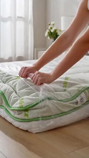 Do you want to sleep like a baby? I got this amazing **bamboo mattress topper** from TikTok Shop, and it's a game-changer for **quality sleep**. It's super comfortable and perfect for getting great rest. Check it out now! Hurry and get this while it's **on sale** at this **great price**. I'm telling you, it's a game-changer for quality sleep. Click the link below and get yours now. 