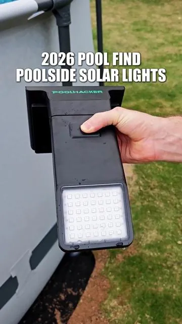 This solar poolside light completely changed my pool vibe at night 💦✨ Such an easy upgrade, but it makes everything look so much better. Fun, pretty, and totally worth it! #poolhacker #SummerVibes #poollights #TikTokShopDealsforYouDays #pooltok 