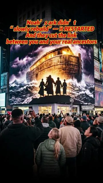 Noah’s sark didn’t “slowly rebuild “-it restarted and they cut the link between you and your real ancestors #biblicaltimeline #biblestudy #adamssynchronologicalchart #godsplan #ckc-260519-2