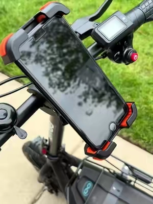 Handlebar Phone Holder #tiktokshopcreatorpicks #motorcyclesoftiktok #phonemount #phoneholderstand #ebikelife 