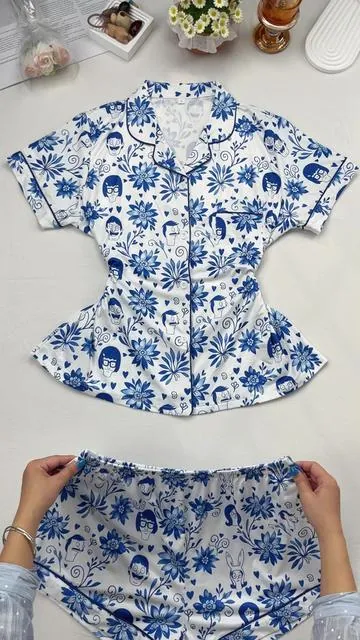 Bob's Burgers Cute Happy Burger pis set #bobsburgers #globalpick #pajamas #psj#cute