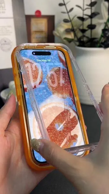 💛🧡🍊 Love it. 3-in-1 phone case #SummerVibes #phonecase #iphone #shockproofcase #y2k 