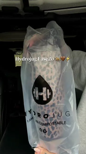 23 hours cold 🤯 I got the 40oz ✨ @HYDROJUG #hydrojug #hydrojugease2o #leopard #waterbottle 