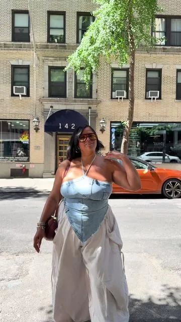 This is one of those outfits I will wear on repeat this summer. #streetwear #streetfashion #nycfashion #fyp 