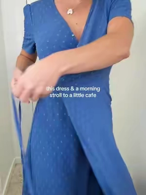 flowy easy to wear wrap dress #wrapdress #churchdress #flowydress #summerdresses 