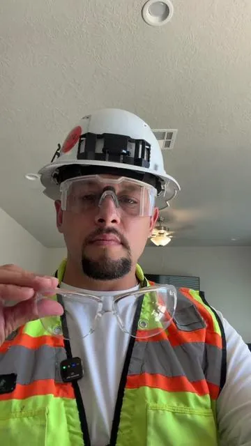 Built for the grind 👷‍♂️🛠️ Z87+ Safety Glasses designed for construction workers who need strong, reliable eye protection every day. Impact-resistant lenses help protect against dust, debris, and job site hazards while staying lightweight and comfortable for long shifts. Tough gear for real work 💪😎 @Heat Wave Visual #Eyeprotection #Construction #ppe #SafetyFirst #tiktokshop 