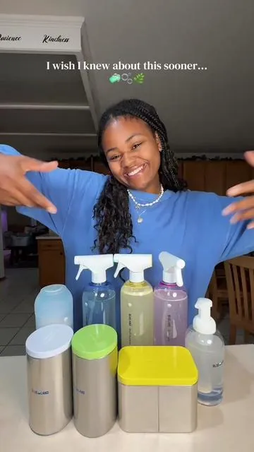 #nontoxiccleaning #cleaningsupplies #blueland #Summervibes #nontoxicliving 
