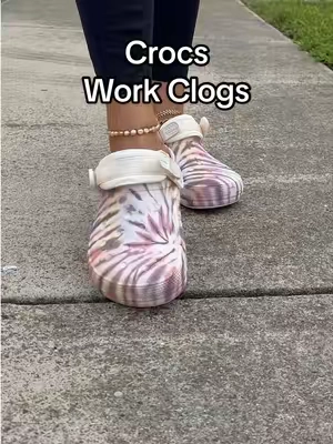 POV: your feet aren’t hurting after an 8-hour shift thanks to Crocs work clogs 👏 #crocs #crocsworkclogs #crocsnonslip #tiktokshopcreatorpicks #crocsworkshoes @Crocs 