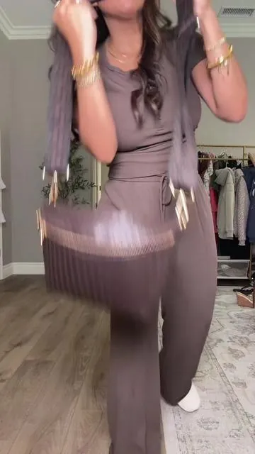 This Pretty Garden matching set is giving effortless rich mom running errands but still looking put together 😮‍💨 Ribbed, insanely stretchy, comfortable enough for lounging, but cute enough to wear out without looking sloppy. The kind of set you throw on once and immediately want another color. @PrettyGarden   #matchingset #prettygarden #ribbedset #comfystyle #tiktokshopcreatorpicks Sales may vary.