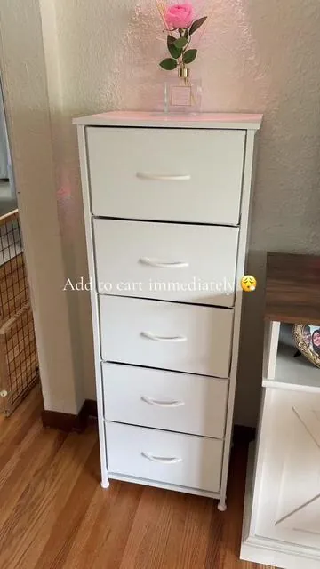 #dresser #fabricdresser #organizedhome 
