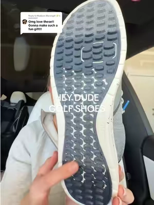 Replying to @Madison Marsingill ☀️ father’s day gifts for dads that are impossible to shop for ⛳️😮‍💨 #fathersdaygift #giftfordad #golfdad #golfshoes #heydude