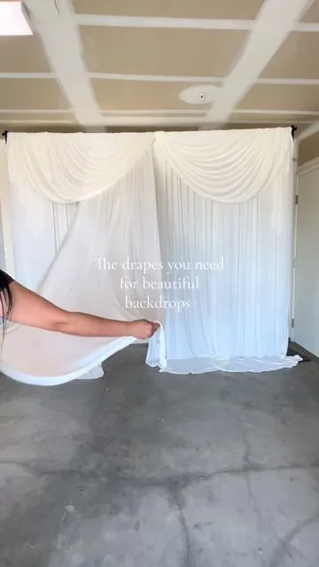 Nice and good quality backdrop drapes to elevate any event #backdrop #weddingdecor #backdropdecoration #partyplanner #summervibe 