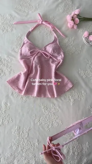 this tankini set is my new pool party favorite #tankini #twopieceswimsuit #swimwear #spotlightfinds 