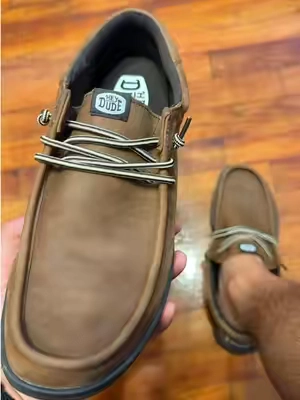 HEYDUDE Paul Full Grain Leather Comfortable Lightweight Slip on Shoes #leathershoes #heydudepartner #sliponshoes #tiktokshopcreatorpicks #tiktokshopstockup @HeyDude 