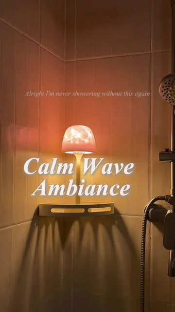 Shimmering water shadow lamp @ORADO Official #cozyvibes #lightshow #coolroom #roomupgrade #lighting 