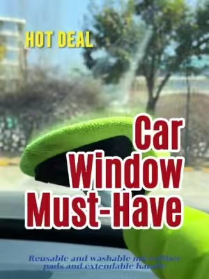 Driving with a dirty windshield is seriously dangerous, grab this windshield brush and clean it up now!!!🤫🧼#car #carwindowcleaning #carcleaning  #carmusthaves #tiktokshopmemorialday