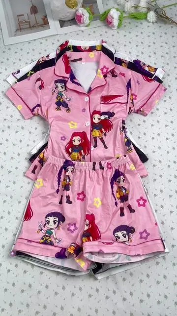 OMG!!Super super cute!#pajama #pajamaset #sleepwear #2pieceset #comfortable #kidswear #cute #spotlightfinds #summerwins #dealsforyoudays 