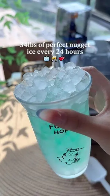 The best!!! #euhomyicemaker #nuggetice #sonicice #fypシ #tiktokshopcreatorpicks #EuhomyFresh #spotlightfinds #summervibes 