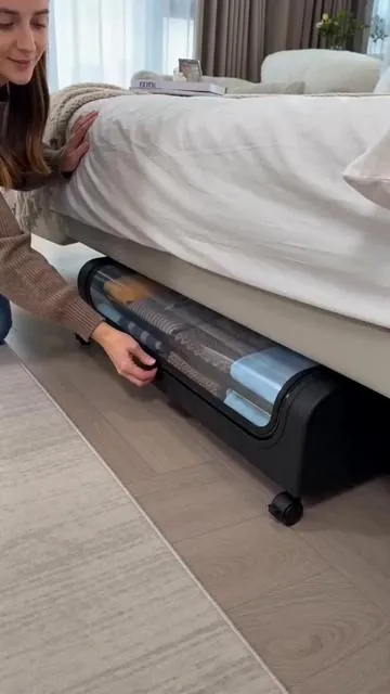 Say goodbye to clutter! 👋 These XXL under bed storage boxes are perfect for optimizing your space. With smooth-rolling wheels and clear lids, organizing clothes, shoes, and toys becomes so much simpler. This convenient 2-pack helps you get organized efficiently. Ready to declutter? Tap to shop! #homeorganization #underbedstorage #rollingbins #spacemaximizer #AIGC #Moras