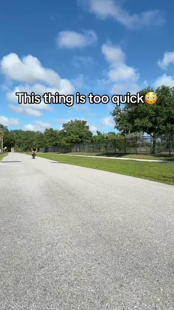 TST E-bike is way too fast!! #tst #tstebike #ebike #escooter 