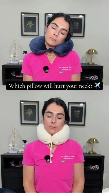 Vacation is the last place you want neck pain. Worth getting the tools to make sure it doesn’t happen ✈️🙌🏼 #fyp @AVIO  @Mellow Sleep 