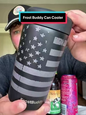 Frost buddy can fit them all! #frostbuddy #cancooler #universalbuddy #summeressentials #colddrink 