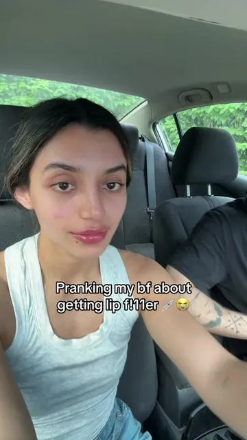 He almost believes it 😭😭#lipplumper #drmelaxinlipplumper    