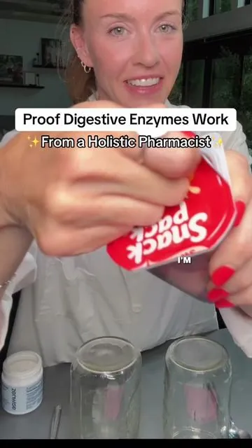 What causes low digestive enzymes? ➡️age, stress, certain meds, low stomach acid, poor diet, pancreatic issues, gut imbalances. When bloating happens often and even with healthy foods, you may want to consider trying enzymes. @Zenwise Health has the most complete formula I’ve seen with pre/probiotic and digestive enzymes. #gutissues #heartburn #bloating #stomachproblems #ibstok Not medical advice. Always talk to your doctor about your health concerns/supplements. 