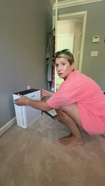 Do NOT buy this unless you want a cleaner, fresher home. 🤧🐾 I was shocked by the difference between the before and after filter on this large-room air purifier. It helps remove pet dander, pollen, allergens, dust, and even lingering cooking smells from the air. Since using it, I’ve noticed I don’t have to dust nearly as often, and the whole house feels fresher. If you have pets, allergies, or just want cleaner air in your home, this is one of the best upgrades you can make. #TikTokShopFinds #AirPurifier #CleanHome #PetOwners #AllergyRelief