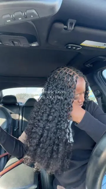 In love w this hair😍 @oqhairshop @OQHAIR  | #oqhair #crochet #humanhair #protectivestyles #summerhairstyles 
