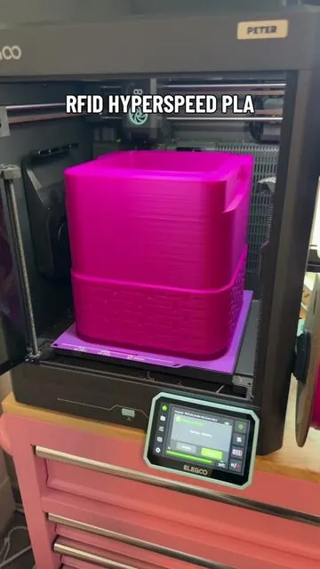 POV: your printer finally keeps up with your ideas 🚀 Creality Hyper Speed RFID PLA hits different — auto-detected, dialed in, and ready to rip. No more manual settings, just pure speed. #Creality #HyperPLA #3DPrinting #SummerVibes #newdropsforyou @Creality official 